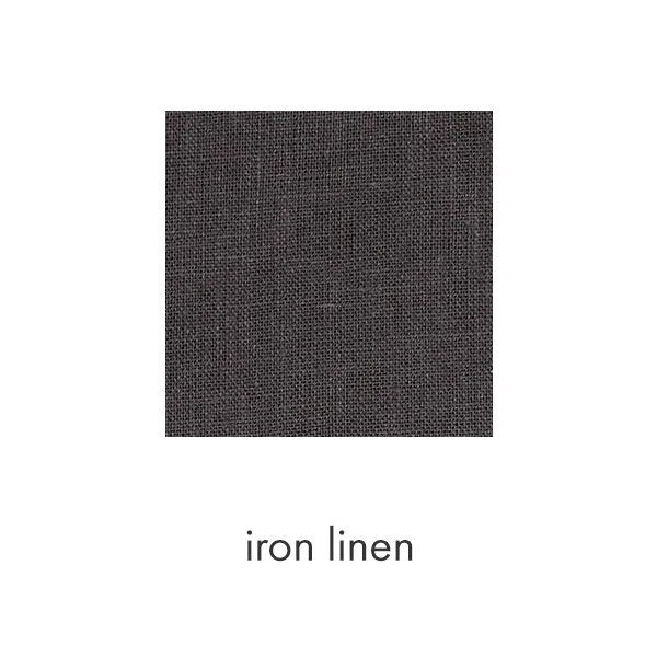 Studio Dress in Iron Linen