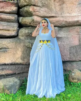 Stylish Oromo Cultural Dress with Accessories Gorgeous Modern Oromo Dress Oromo Kemis