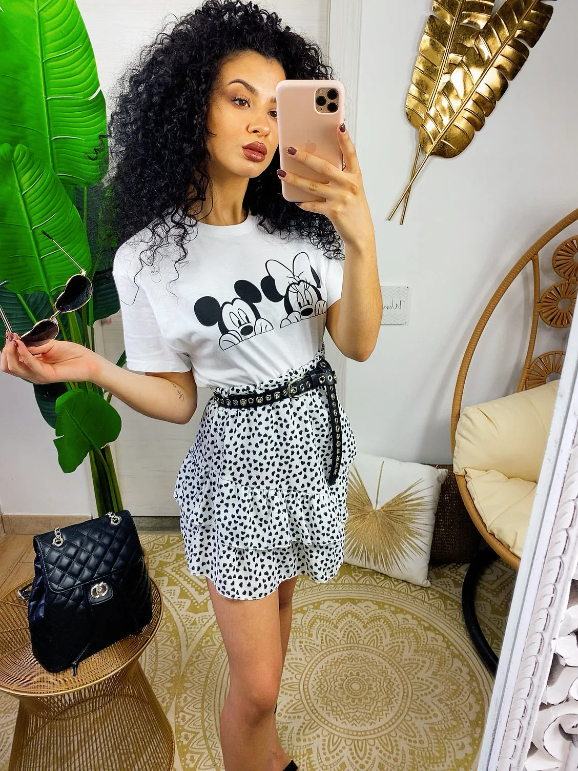 T-shirt con stampa fantasy