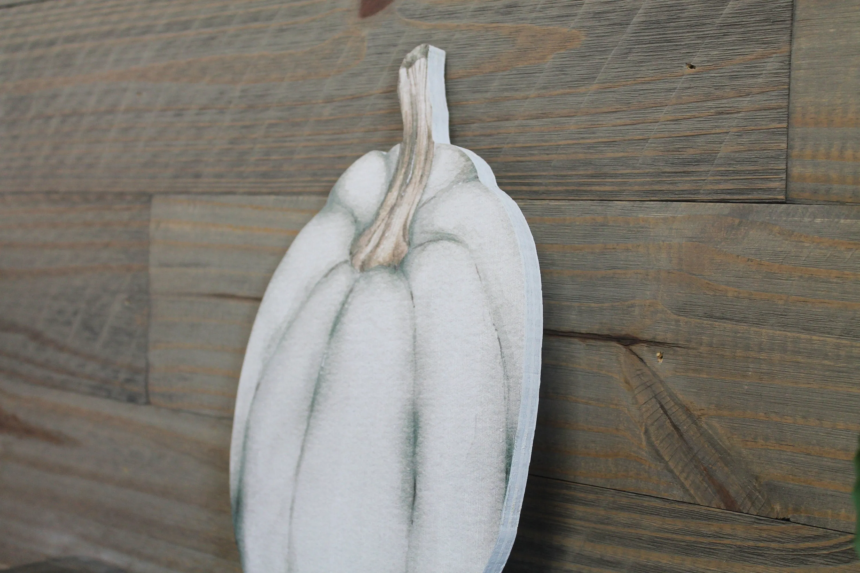 Tall Primitive Pumpkin Gourd Squash Printed on Wood Sign Rustic Yard Fall Autumn Decoration Prop Uv Sign Giftable Farmhouse Wooden