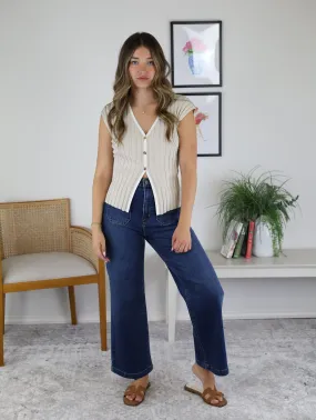 Teresa Contrast Knit Top