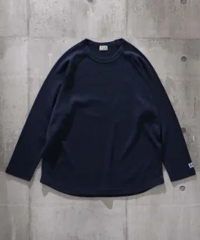 TES MELANGE THERMAL LONG SLEEVE T-SHIRT / ロンT