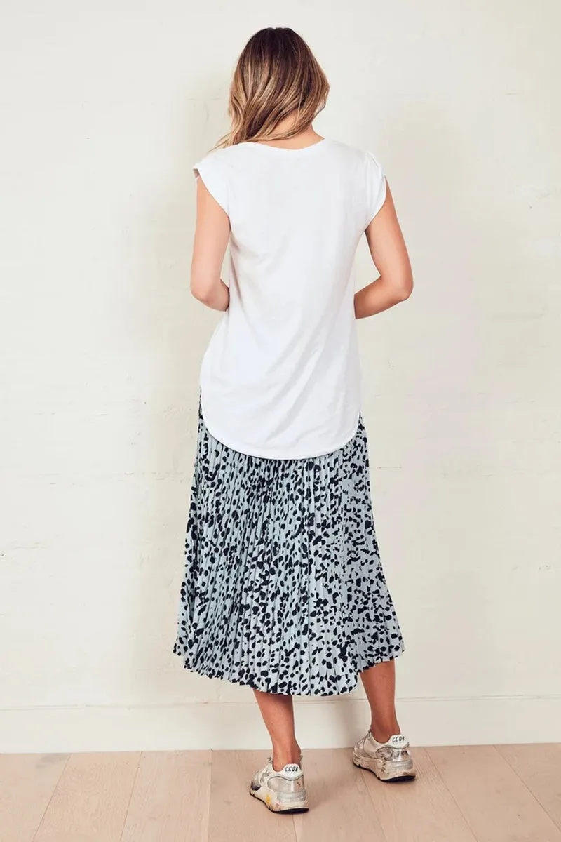 The Others - Muscle Tank - White With Python
