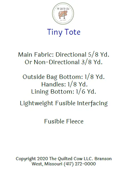 Tiny Tote