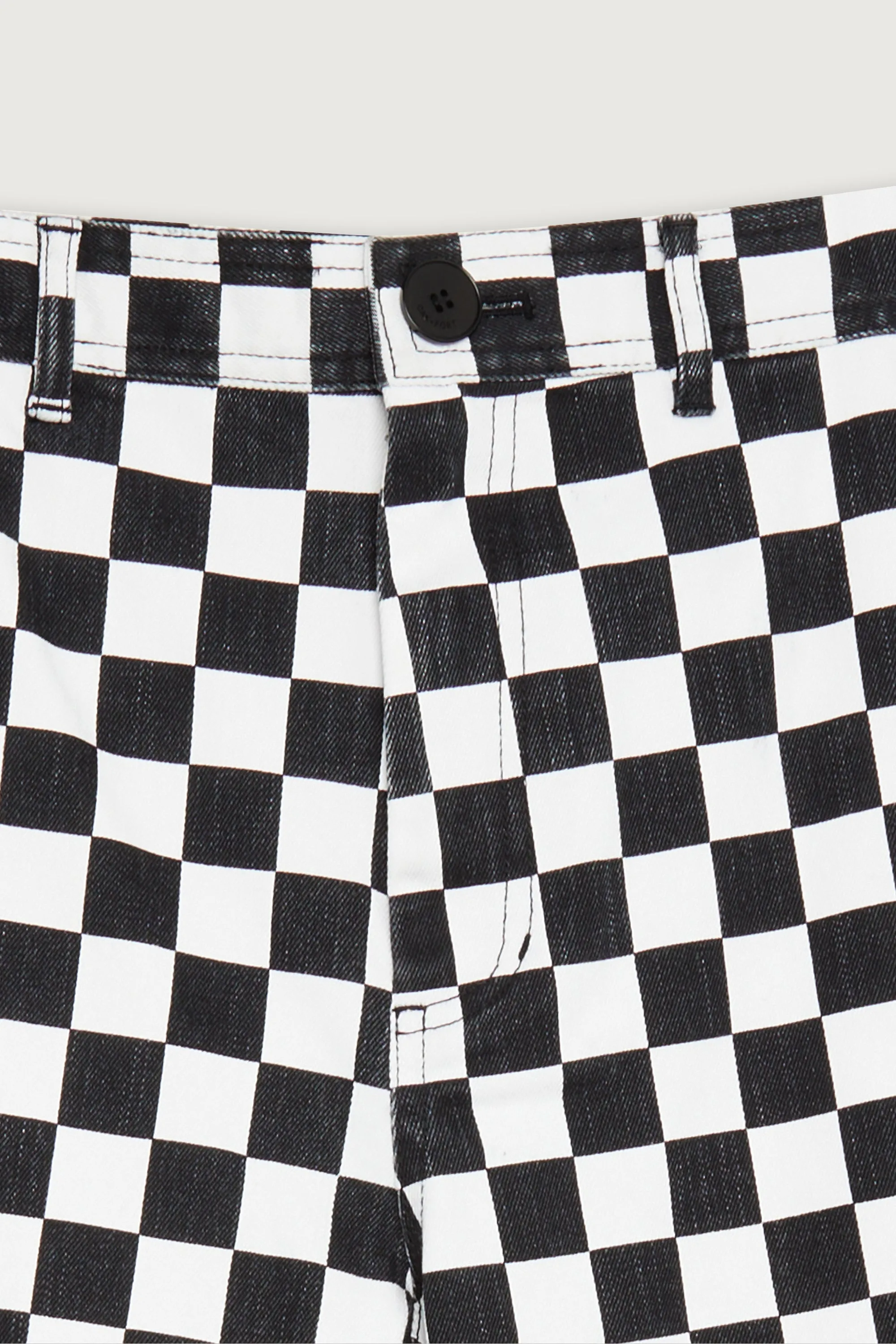 TWILL CHECKER PANT