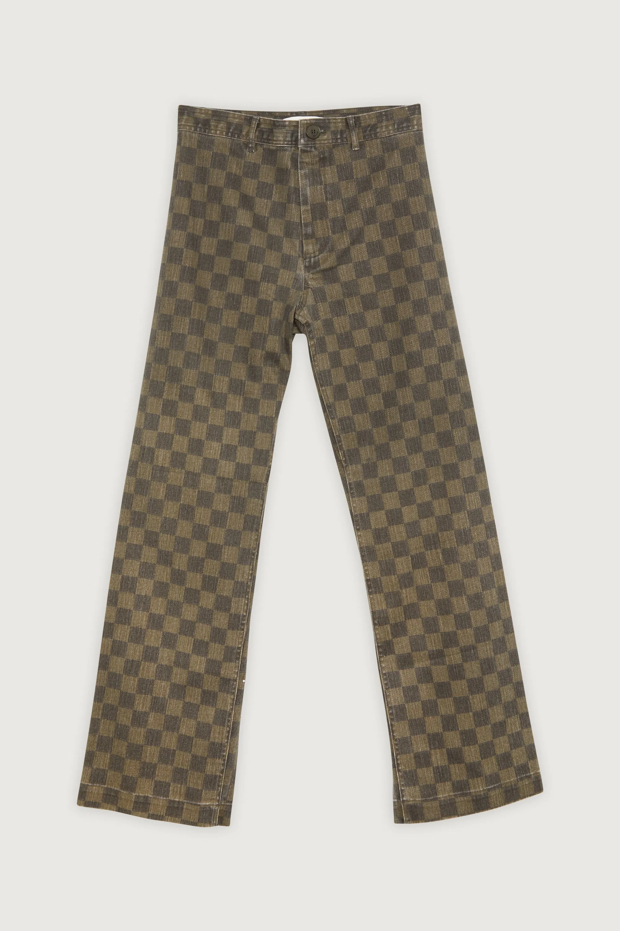 TWILL CHECKER PANT