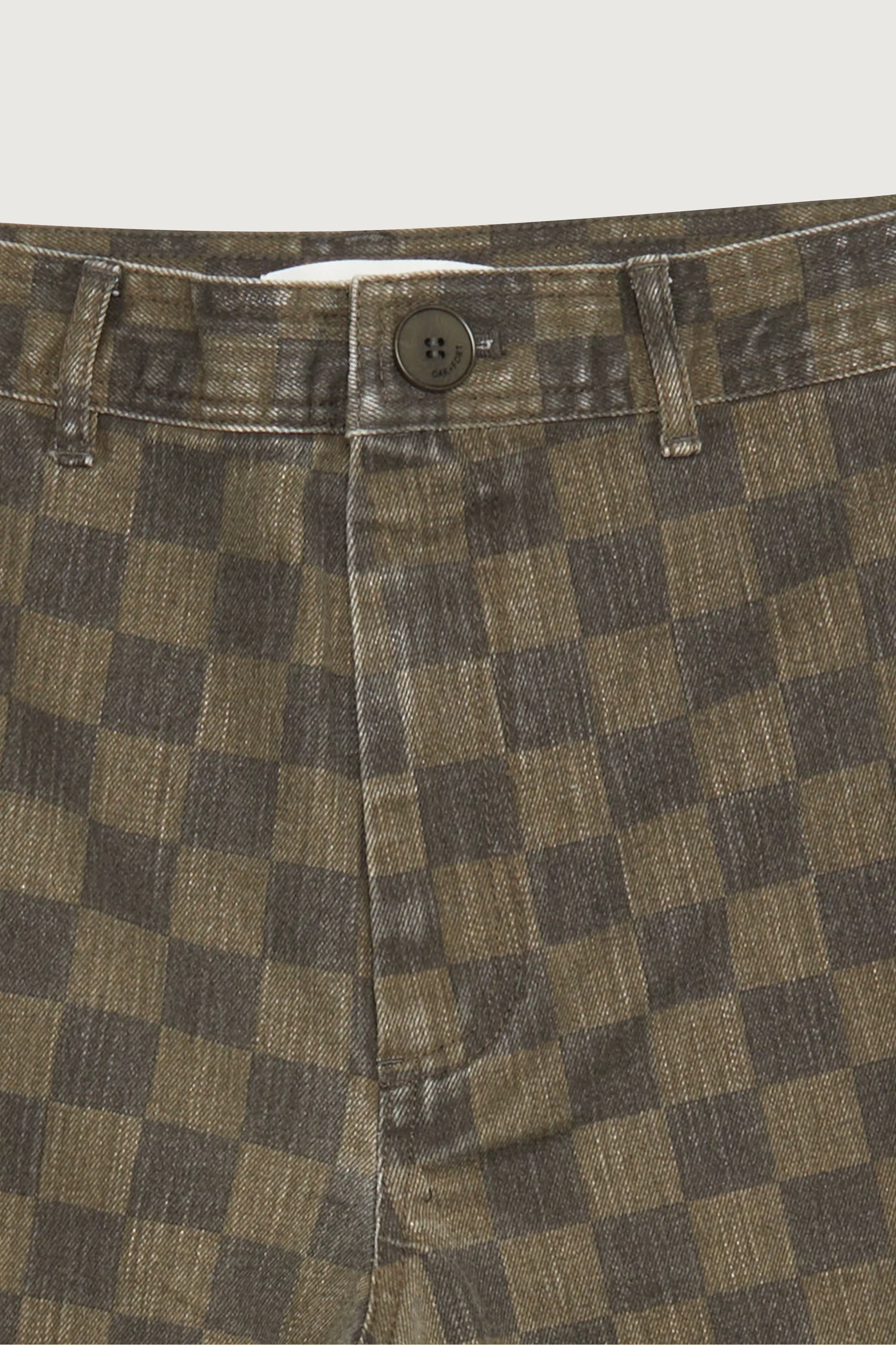 TWILL CHECKER PANT