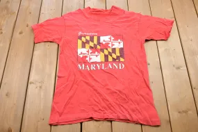 Vintage 1990s Maryland Graphic T-Shirt