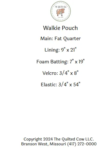 Walkie Pouch