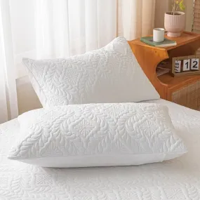 Waterproof Quilted Pillowcase - Solid Color