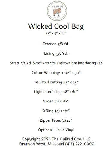 Wicked Cool Bag