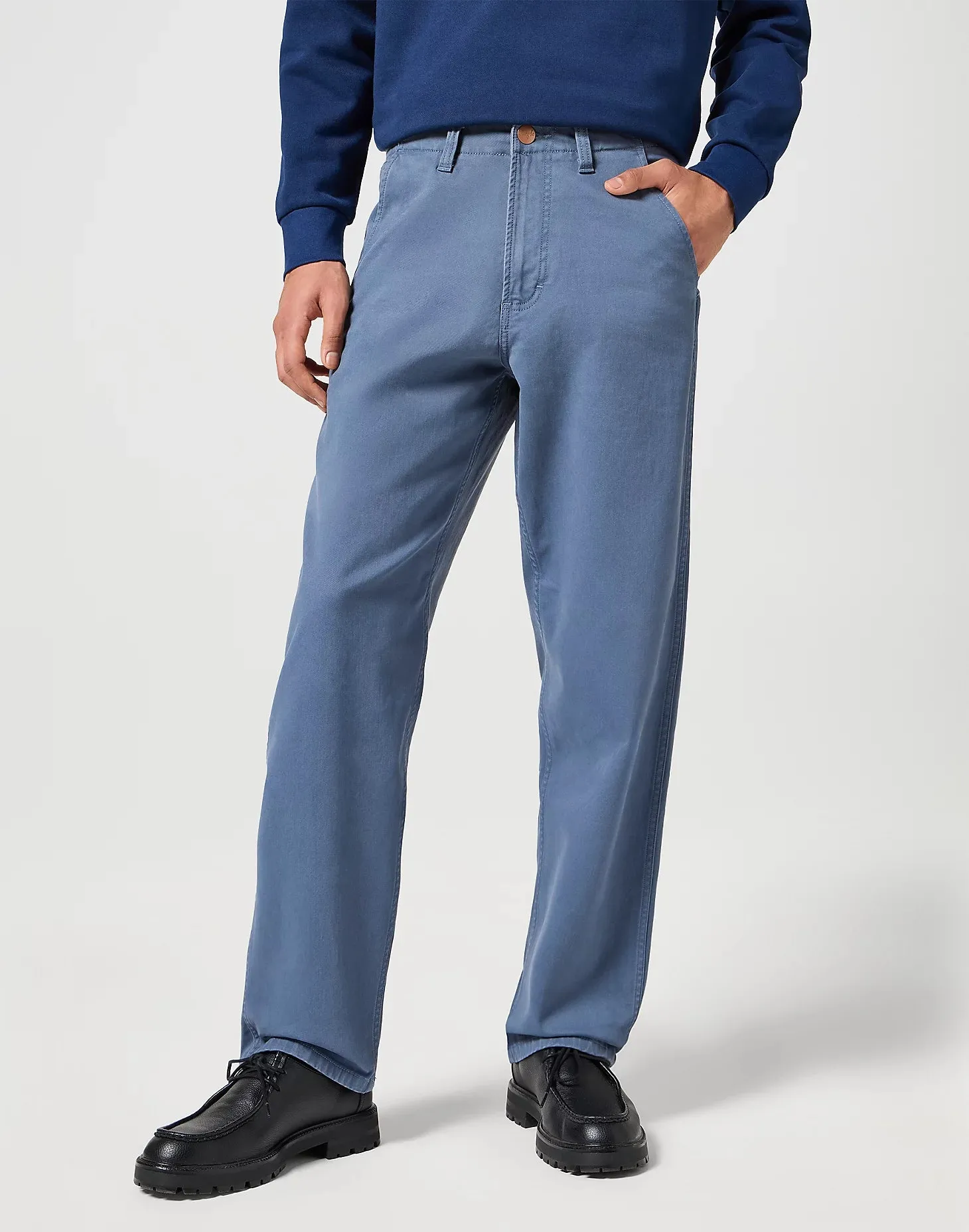 WRANGLER  - Casey Jones Chino - Grisaille